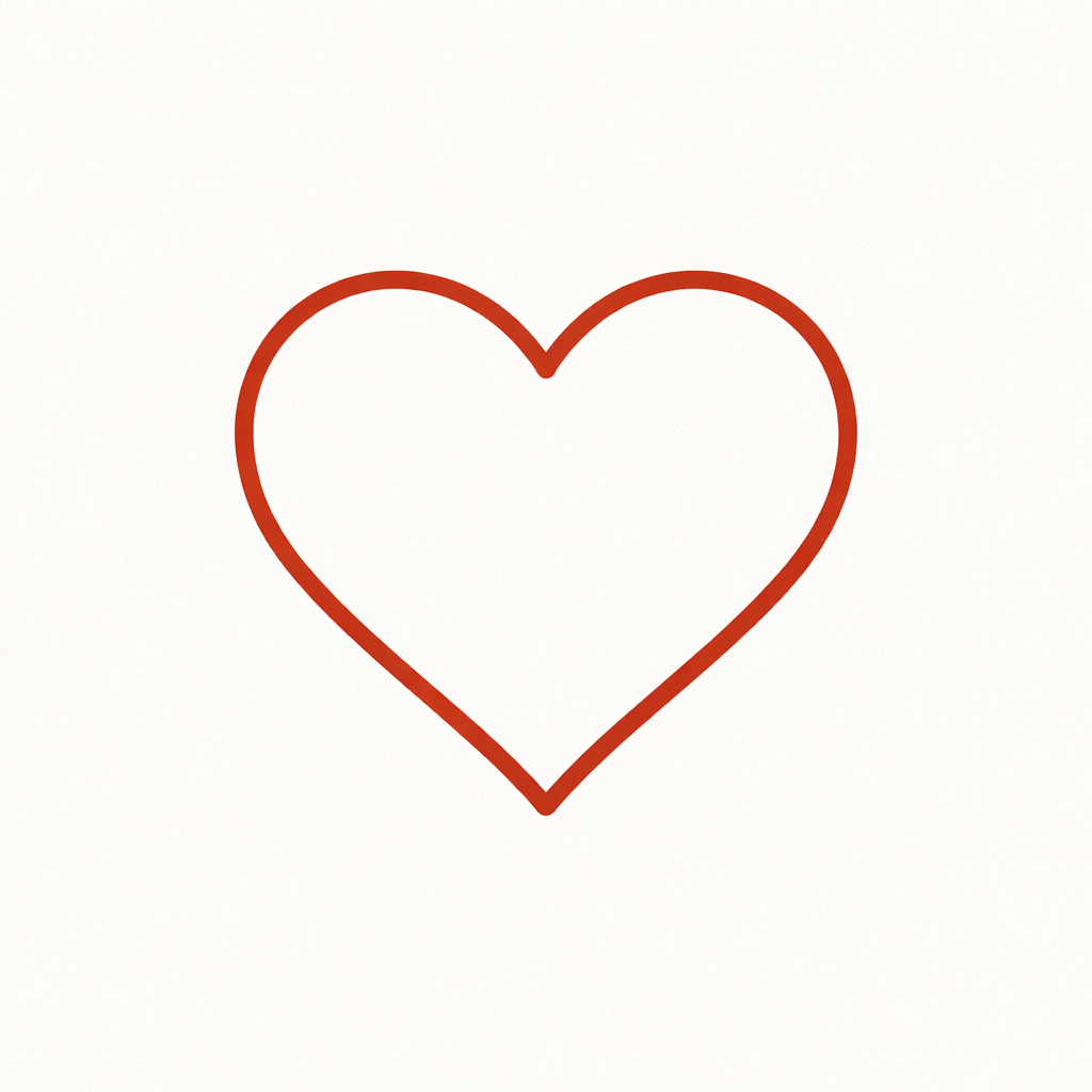 czerwone serce symbolizujace ubezpieczenie życia